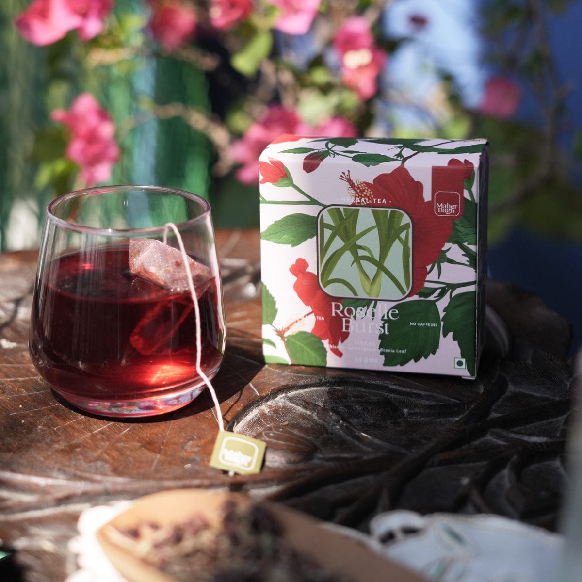 Roselle Burst Herbal Tea – www.maherbagh.com