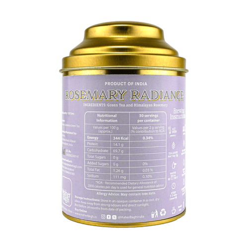www.maherbagh.com Rosemary Radiance Green Tea